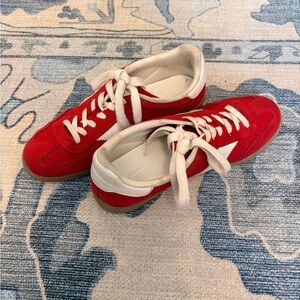 Universal Thread Red and White Athletic Shoes